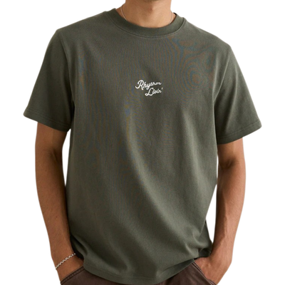 HEAVY VINTAGE EMB SS TEE