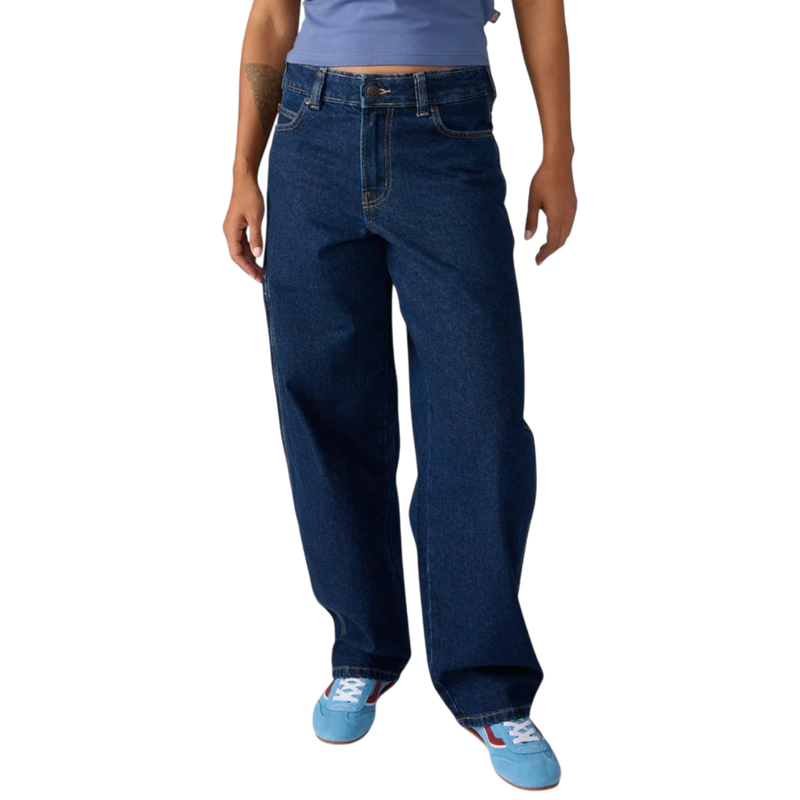 W LOOSE TAPERED WORK JEANS