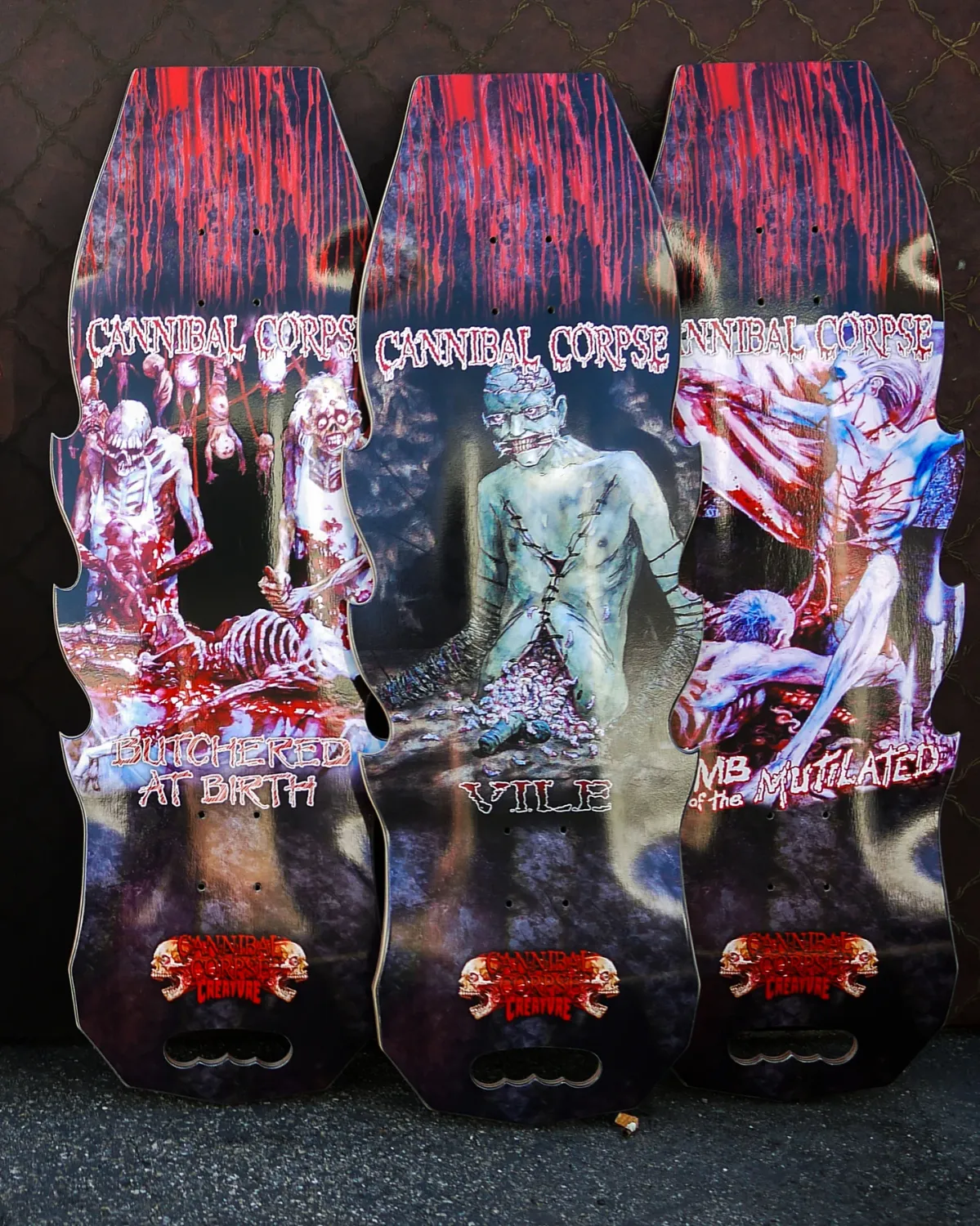 Cannibal Corpse 10アルバムセット Cannibal Corpse – Dead Human Collection CD/LP Box Set [SIGNED BY