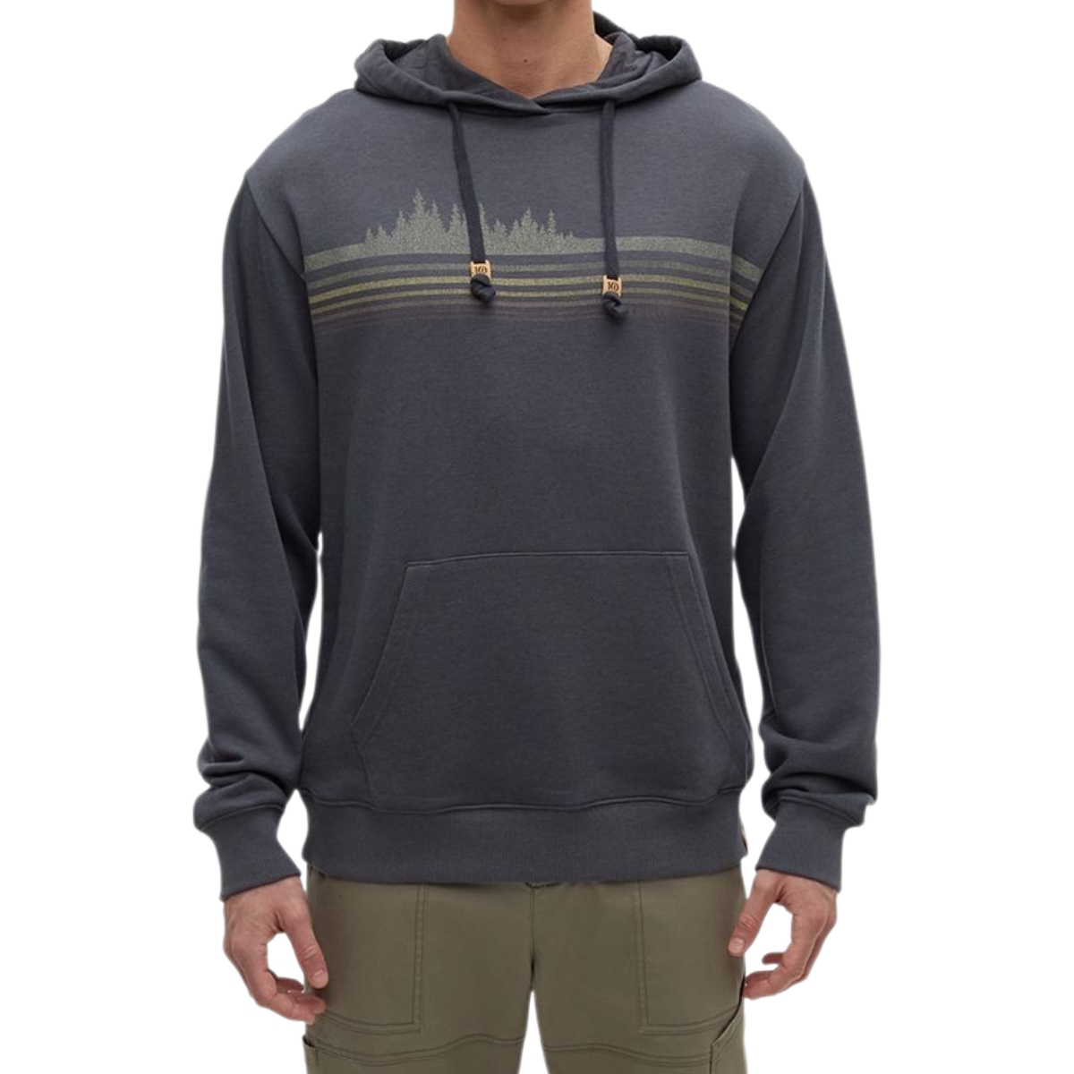 M RETRO TREELINE RELAXED HOODIE