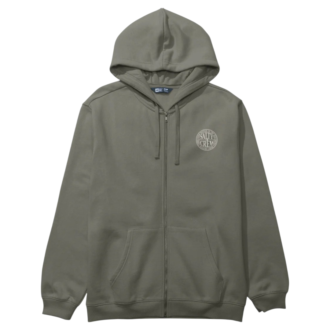 GLOBAL ZIP FLEECE HOODIE