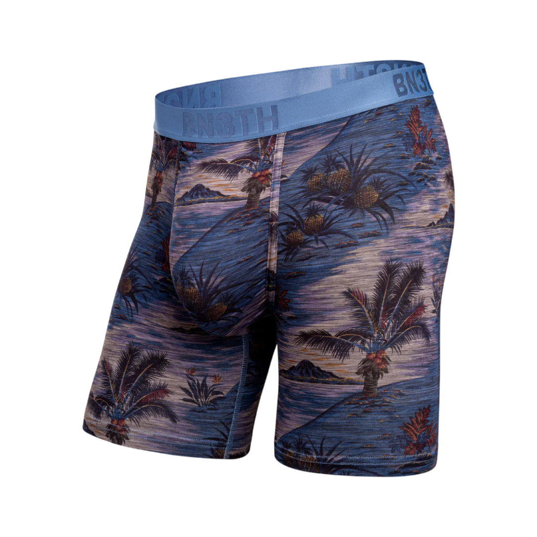 CLASSIC ICON BOXER BRIEF PT VINT. TROPICS - HEATHER FOG