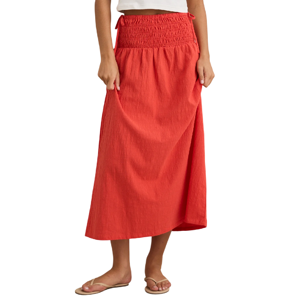 ALANA TIE SIDE MAXI SKIRT