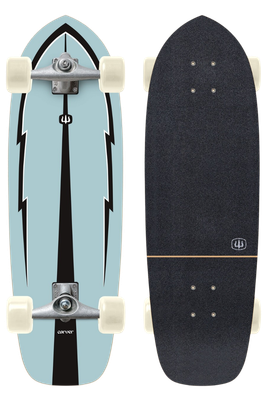 CARVER CX BLUE THUNDER COMPLETE 30.75" SURFSKATE