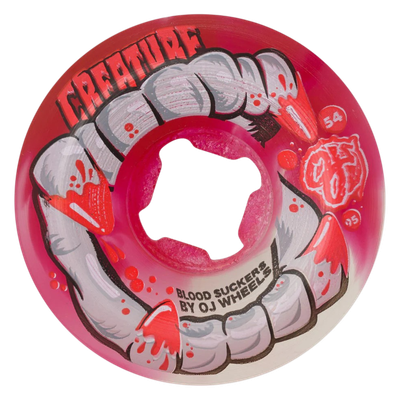 DNA CURBSUCKERS BLOODSUCKERS RED SWIRL 54, 56MM / 95A