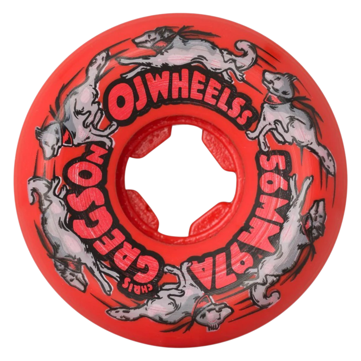 GREGSON MASHER II ELITE RED BLACK MINI COMBO 56MM / 97A