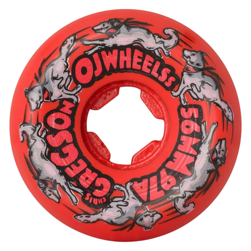 GREGSON MASHER II ELITE RED BLACK MINI COMBO 56MM / 97A