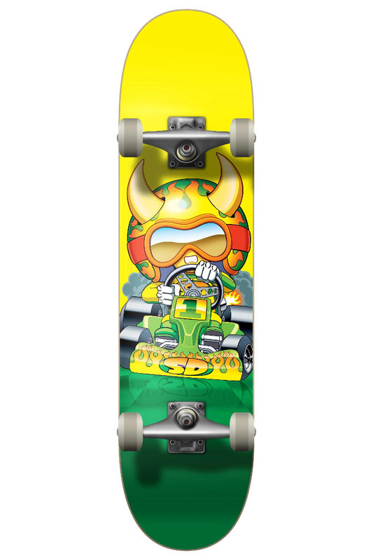SPEED DEMON - GO KART 7.25" COMPLETE SKATEBOARD