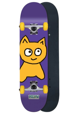 BIG CAT SOFT TOP 7.5" COMPLETE SKATEBOARD