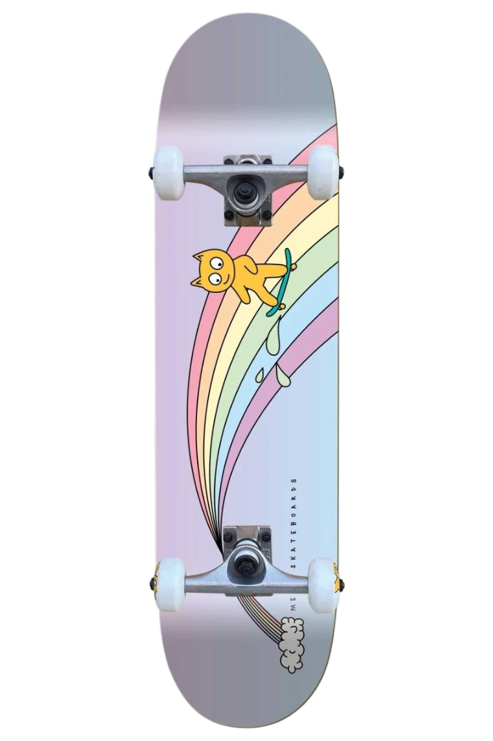 OVER THE RAINBOW 7.5" COMPLETE SKATEBOARD