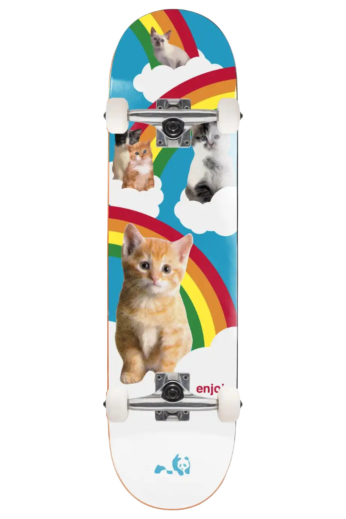 KITTEN DREAMS FP SOFT TOP 7.25" COMPLETE SKATEBOARD