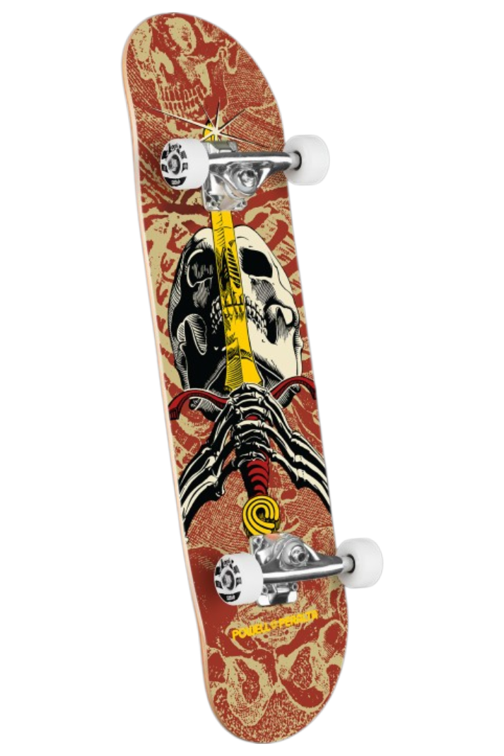 SKULL &amp; SWORD 7.75" COMPLETE SKATEBOARD