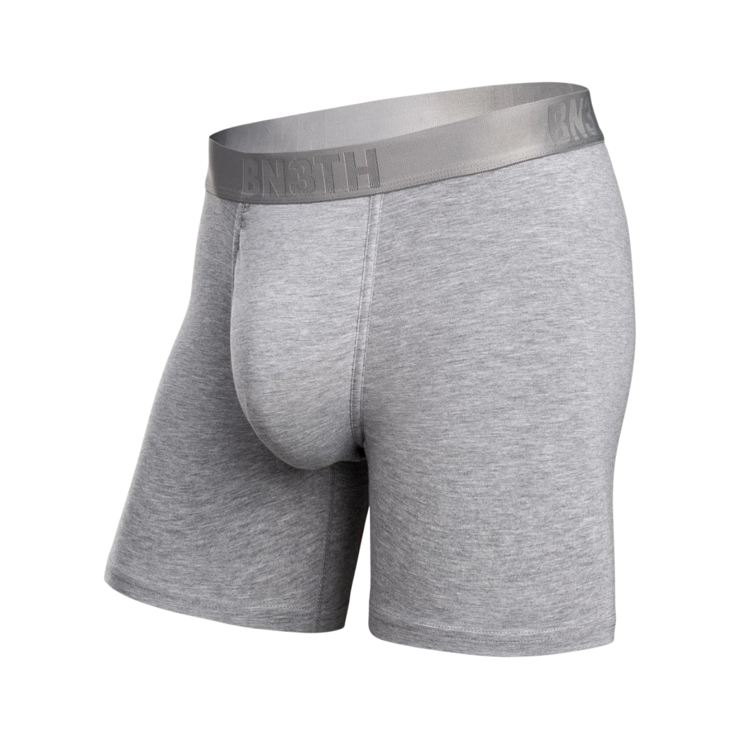 ESSENTIALS BOXER BRIEF SD HEATHER GREY