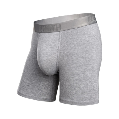 ESSENTIALS BOXER BRIEF SD HEATHER GREY