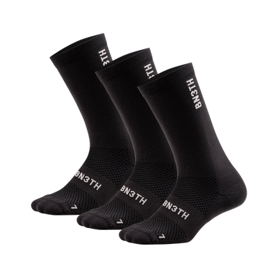 PRO CREW SOCK 3PK BLACK