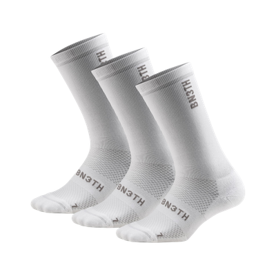 PRO CREW SOCK 3PK WHITE