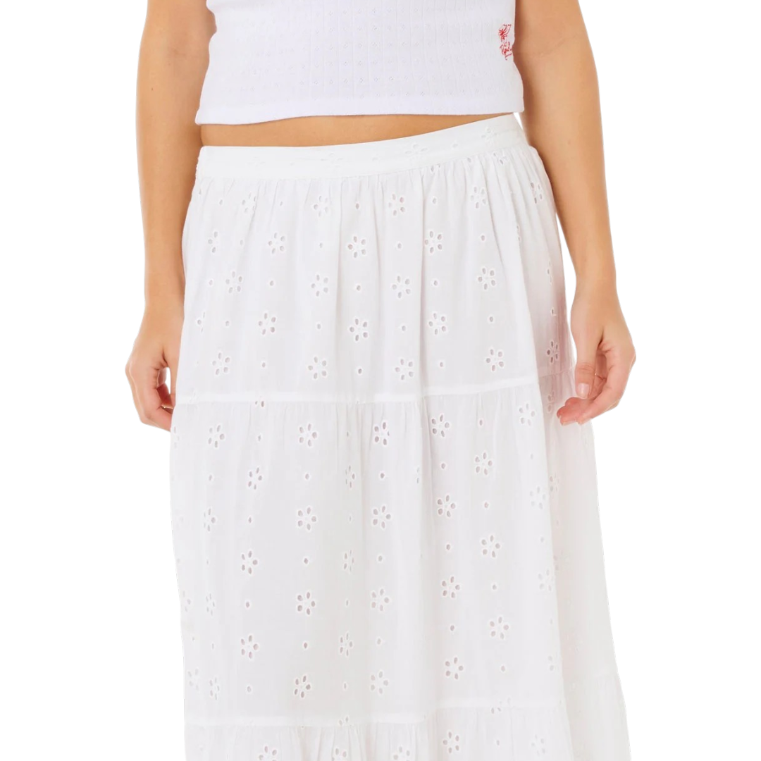 OASIS BRODERIE MAXI SKIRT