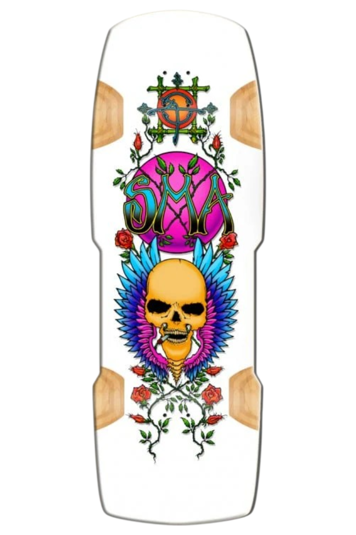 WES HUMPTON FLYING SKULL #68/100 11" DECK