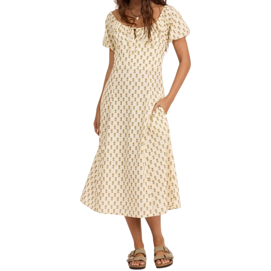 PICKED WITH LOVE SS WOVEN DRESS