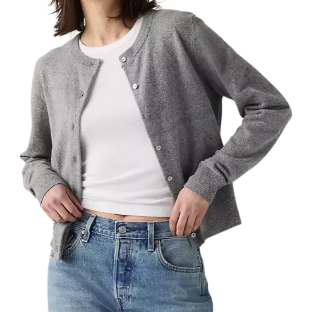 SUPER SOFT CREWNECK CARDI