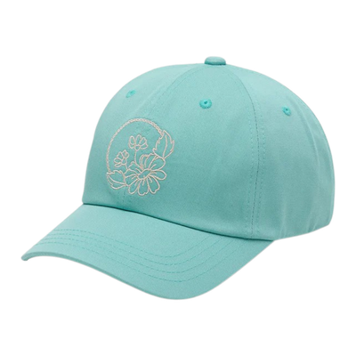 DAISY EMBROIDERY PEAK HAT