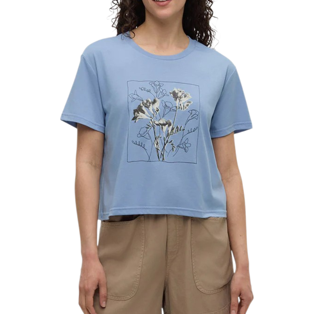 FLORAL CROP TEE