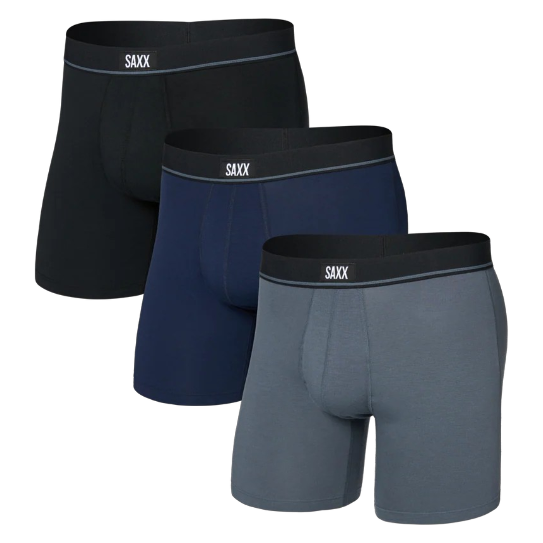 ESSENTIAL COTTON BOXER BRIEF 3PK