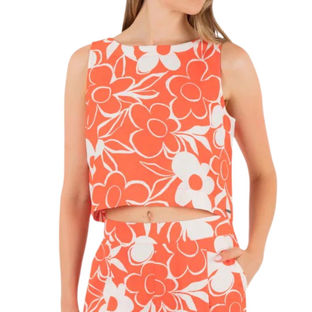 DAISY FLORAL TANK