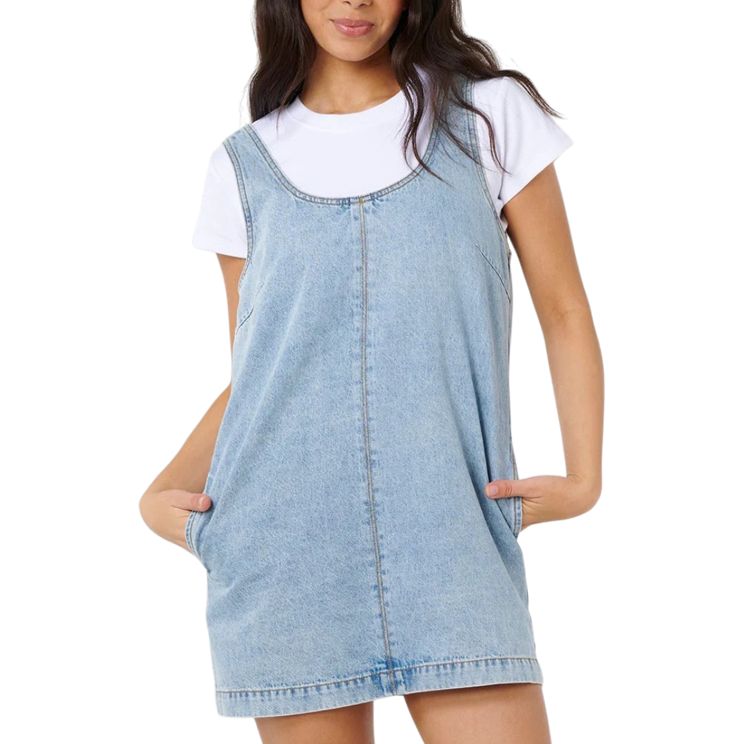 ELLIE DENIM MINI DRESS
