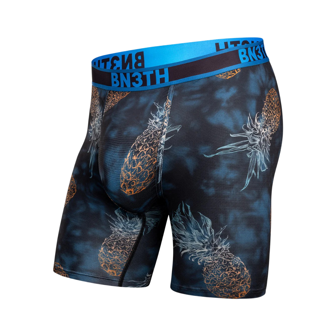 PRO FLEX MAX BOXER BRIEF TIE DYE PINEAPPLE OMBRE-NAVY