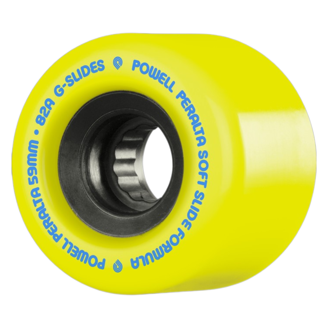 G-SLIDES YELLOW 59MM / 82A WHEELS