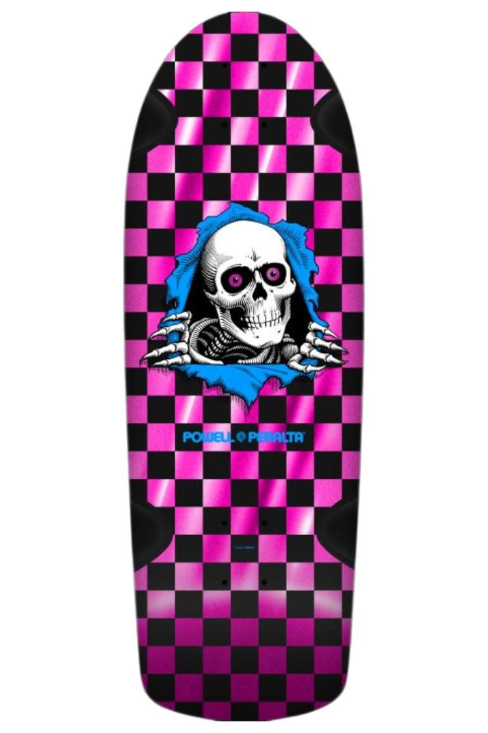 OG RIPPER CHECKER PINK FOIL REISSUE 10" DECK