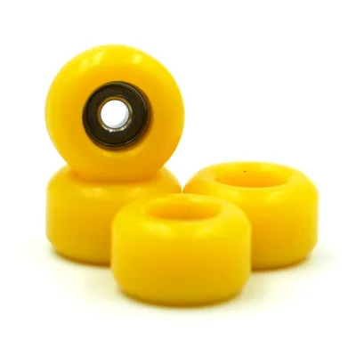 FINGERBOARD GROM WHEELS YELLOW 4PK