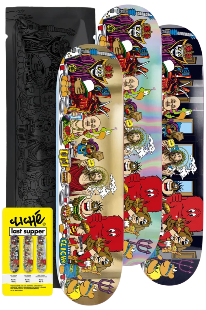 LAST SUPPER GOLDEN TICKET BLIND BAG 8.5" DECK