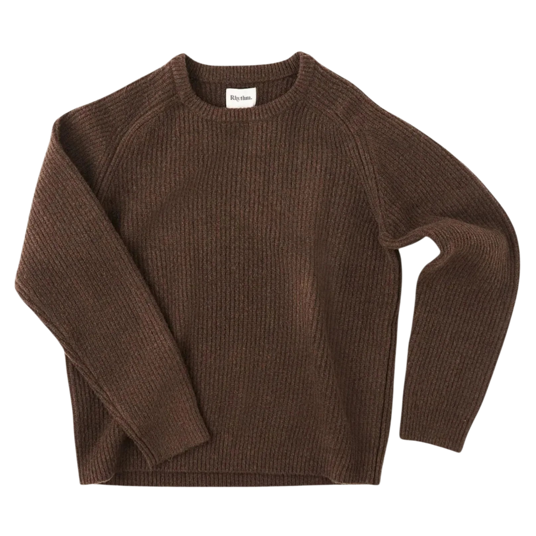 VINTAGE WAFFLE KNIT SWEATER