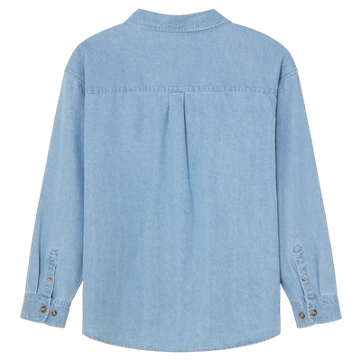 CHARLIE DENIM WOVEN LS