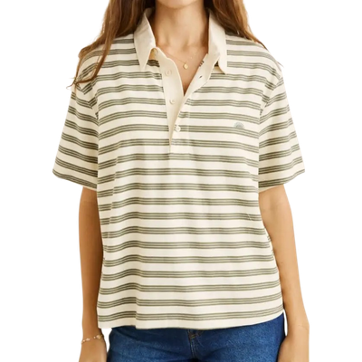 VINTAGE STRIPE RUGBY SS