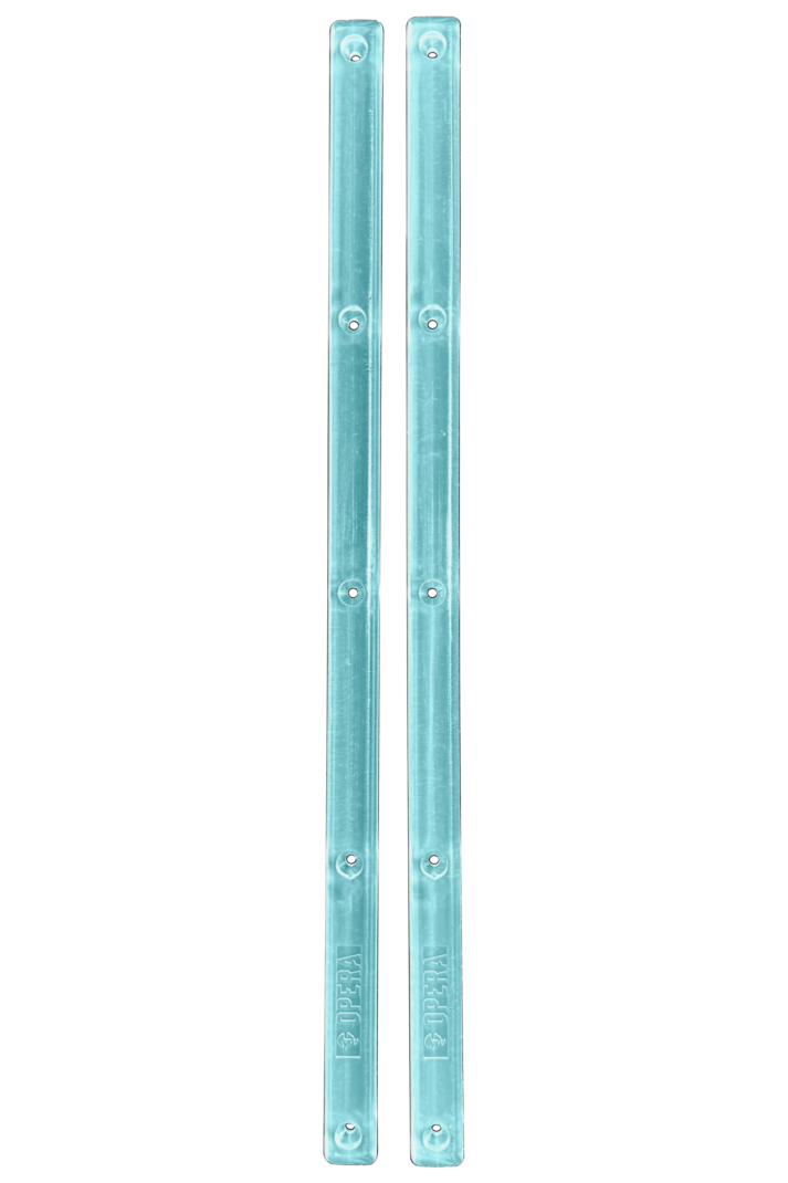 ICE BLUE CLEAR RAILS