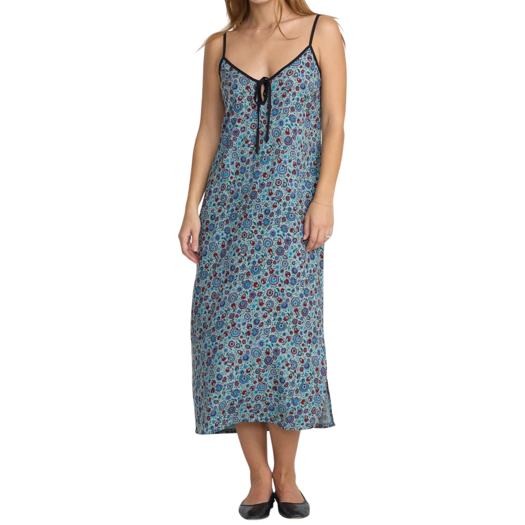 UNTAMED FLORAL SLIP DRESS
