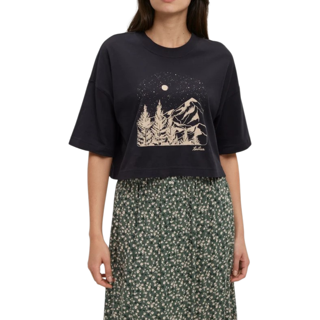 W PARKS LANDSCAPE OS CROP TEE