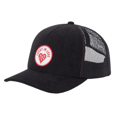 LUCKY IN LOVE TRUCKER HAT