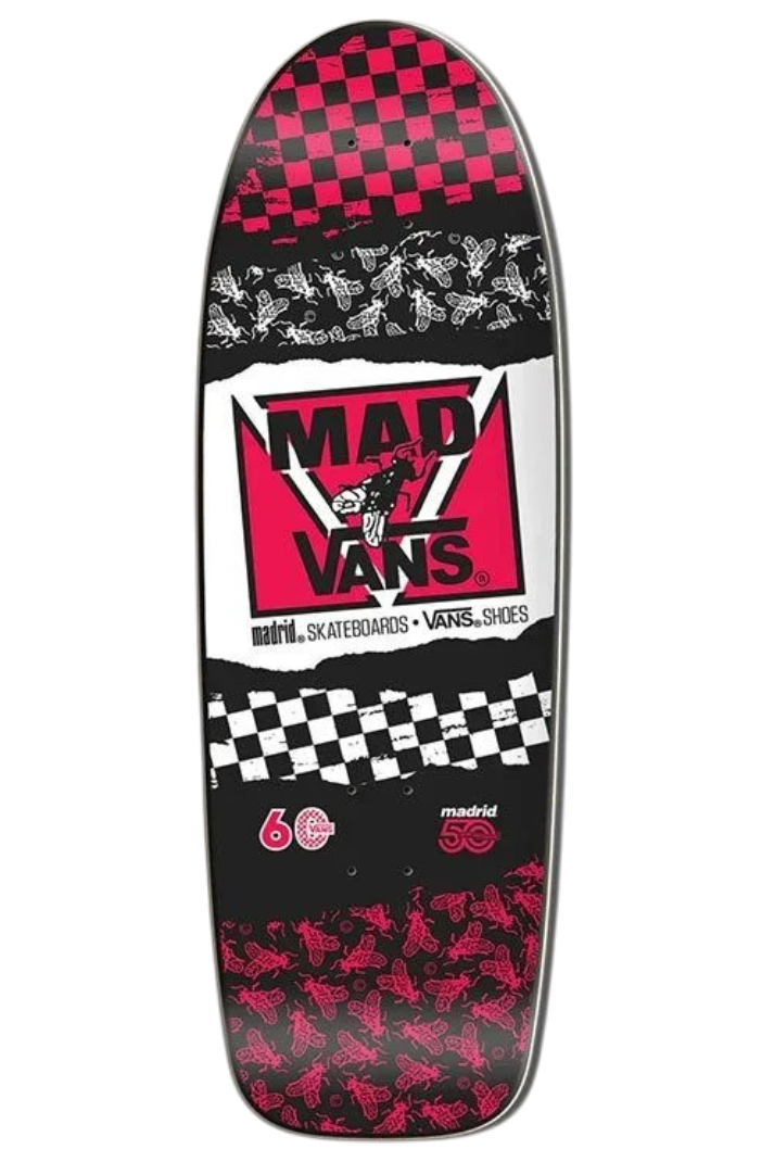 MADRID x VANS 50th ANNIVERSARY FLY 9.5" DECK (NUMBERED/SIGNED)
