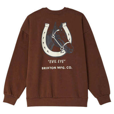 EVIL EYE HORSESHOE OVERSIZED CREW