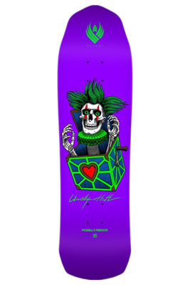 HIETT SKULL FLIGHT PURPLE 8.5" DECK