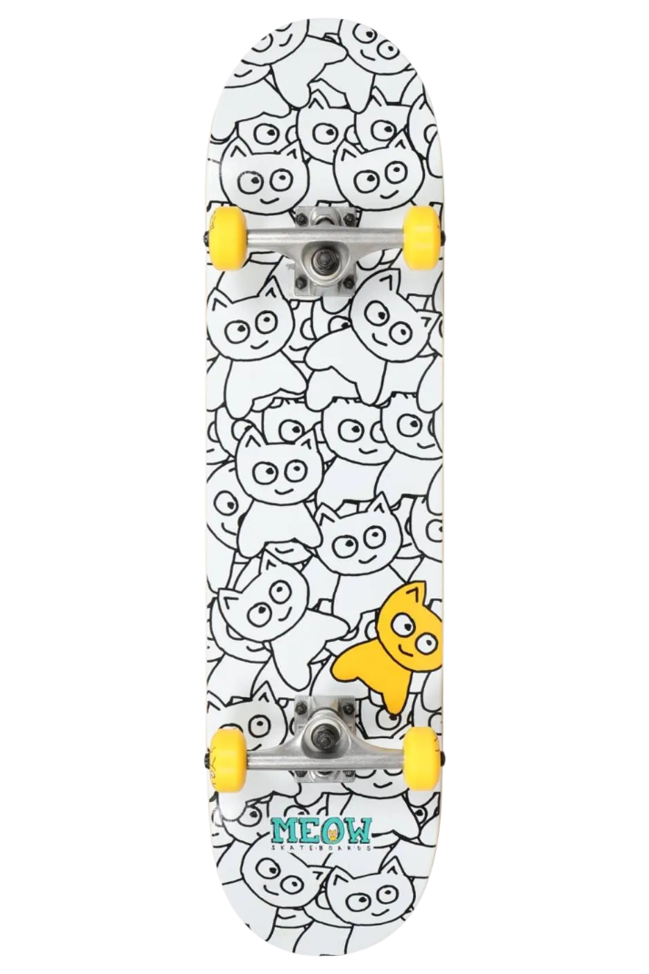 STICKER PILE 7.75" COMPLETE SKATEBOARD