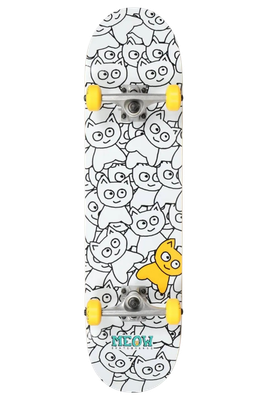 STICKER PILE 7.75" COMPLETE SKATEBOARD