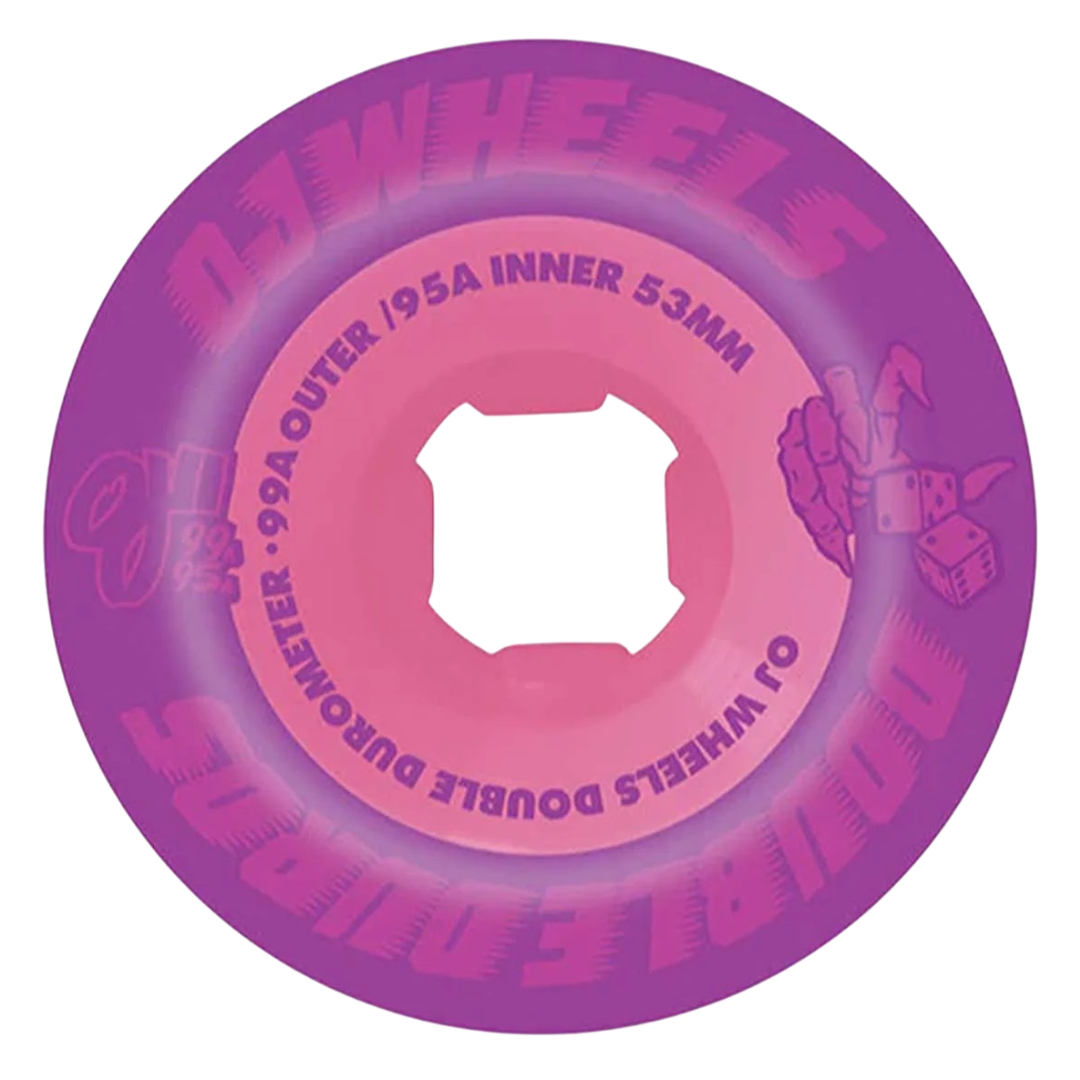 DOUBLE DURO PURPLE 53MM 99A/95A