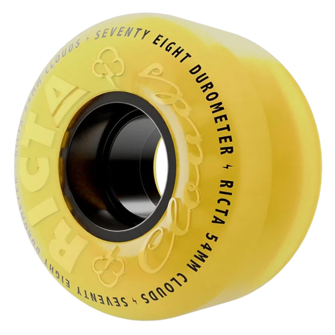CLOUDS YELLOW/BLK 54MM / 78A