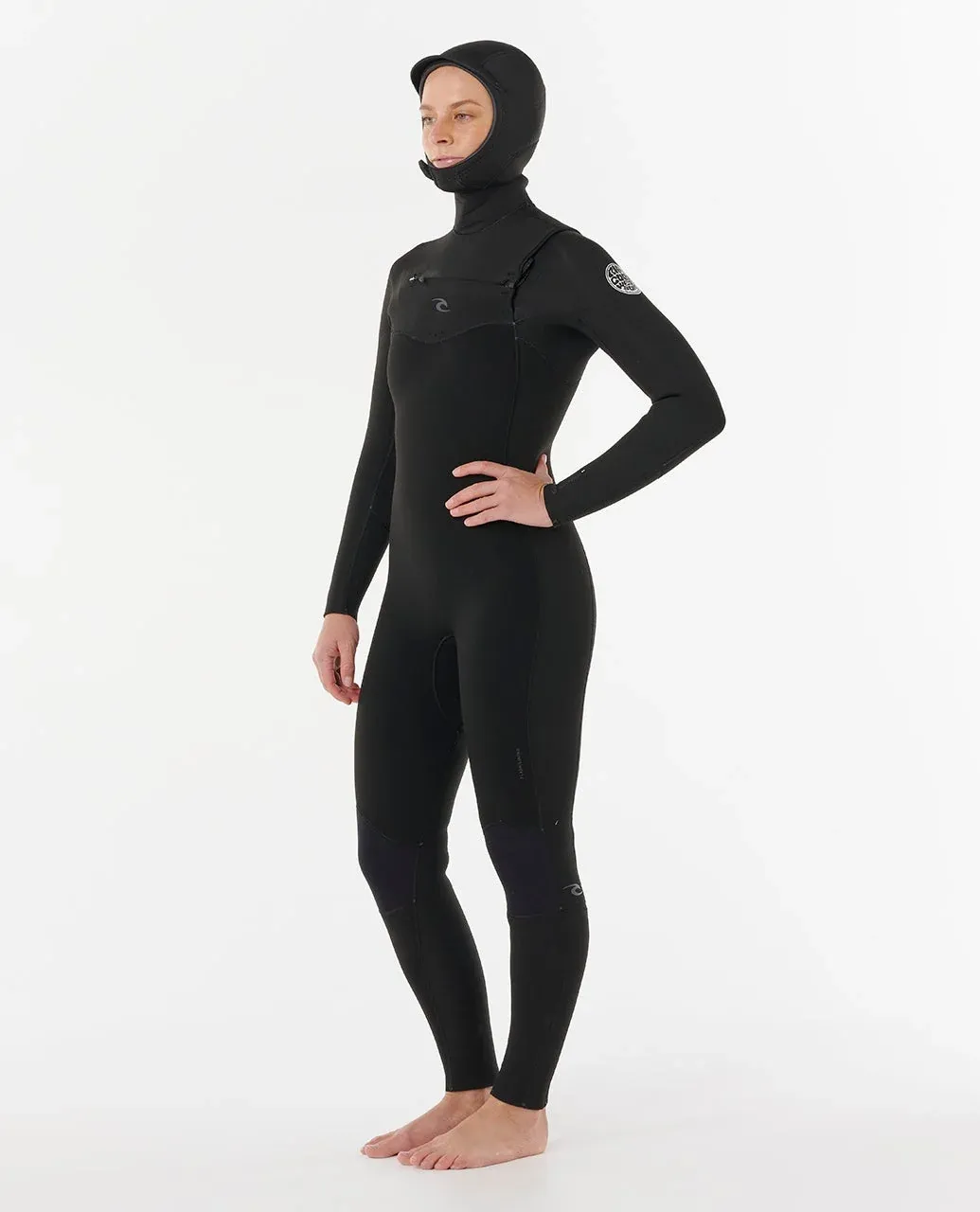 DAWN PATROL 5/4 HOODED 15YWFS (WOMENS)