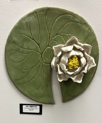 White Water Lily Wall Hanging - Diane Hayes